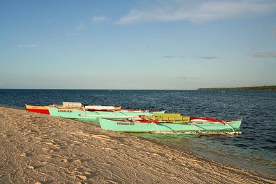 boats on the island