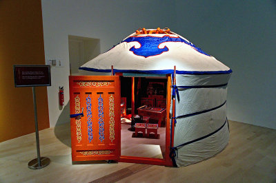 Typical Mongolian Tent Dwelling