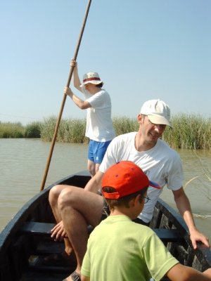 Perxar en el Delta del Ebro es una de las maneras lúdicas de disfrutar del Delta del Ebro