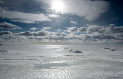 Spring day at sea