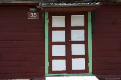Door to house #35
