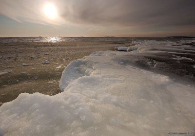 Frozen shoreline III