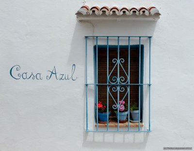 Casa Azul window