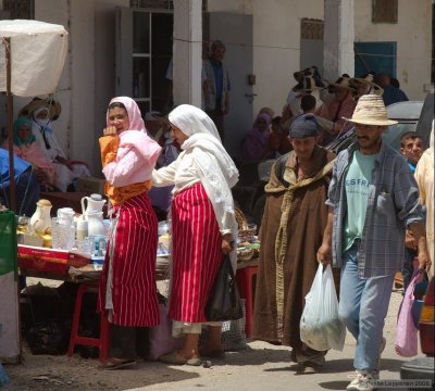 At berber market
