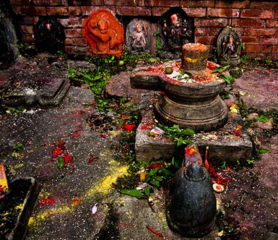 Shiva shrine. Pashupatinath