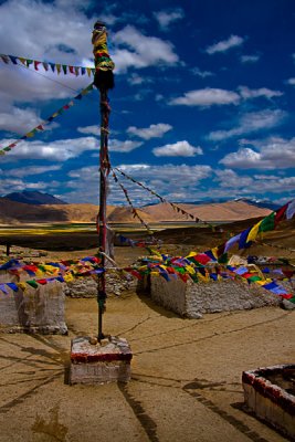 Tarchen in Chushul Gompa