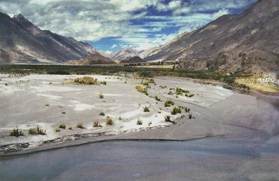 Shyok River. Nubra.