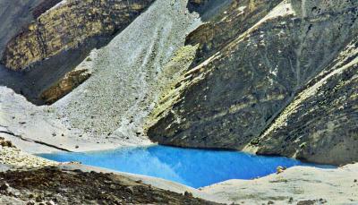 Lake nr. Tantak Gompa. Zanskar