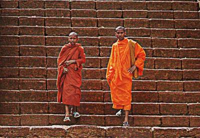 Step monks.Wat Banon