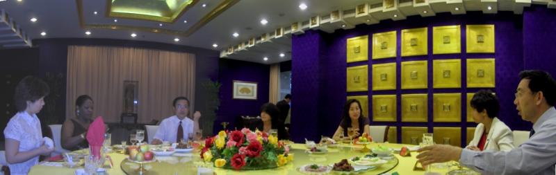 Reception hosted by the Deputy Mayor of Jinan 