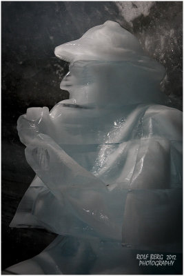 Ice Sculpture Sherlock Holmes