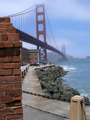 Golden Gate From Fort Point