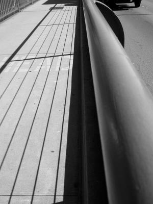 railing shadows
