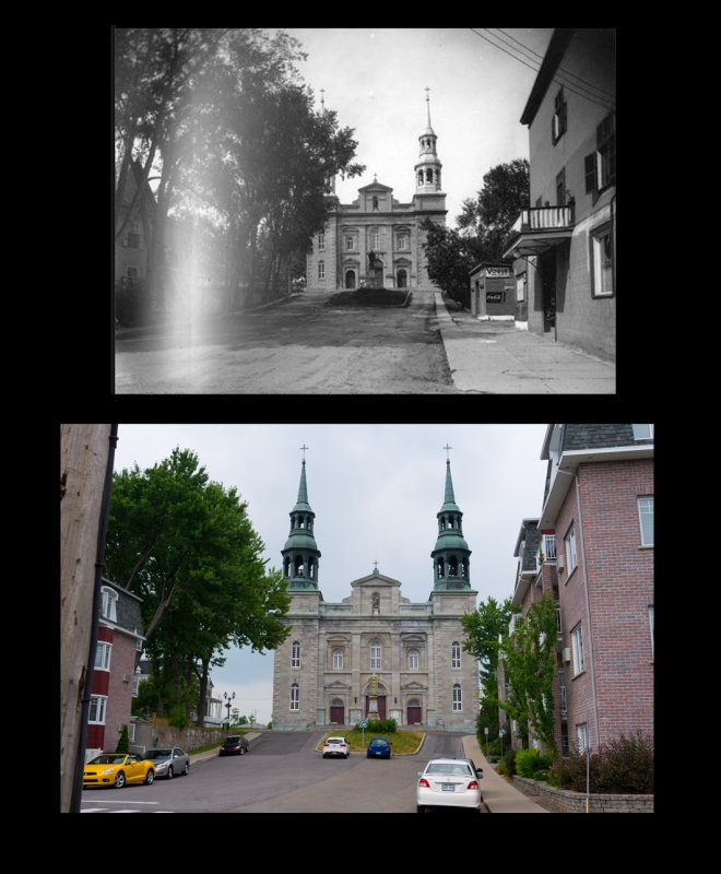 Coin côte de l église et Saint-Étienne