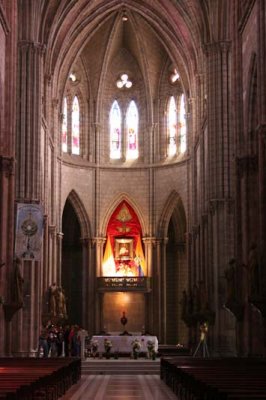 Altar in the basilica