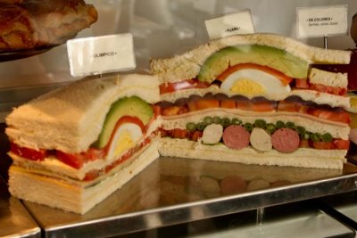 Interesting sandwich construction