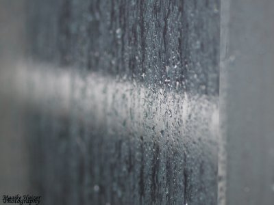 10 - Pattern of Raindrops on Window