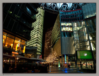 Sony Center in the Evening