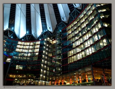 Sony Center in the Evening