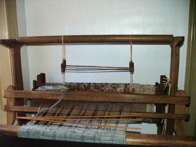 Loom inside Cove Fort Utah