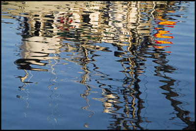 Morro Bay Boat Reflection #3