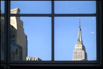 Javits Center Empire State Reflection