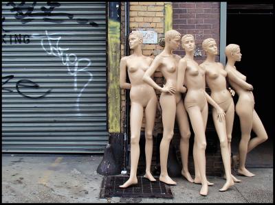 Sidewalk Mannequins, SoHo