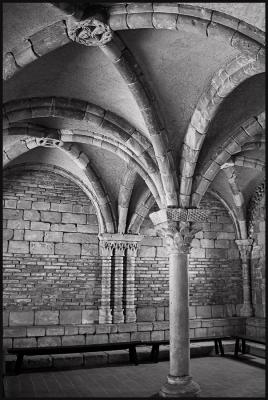 Interior Vaulted Ceiling Cloisters Museum NY