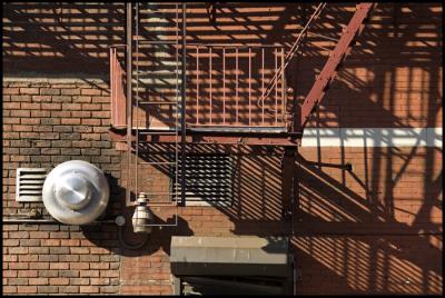 Diagonal Shadows Greenwich Village