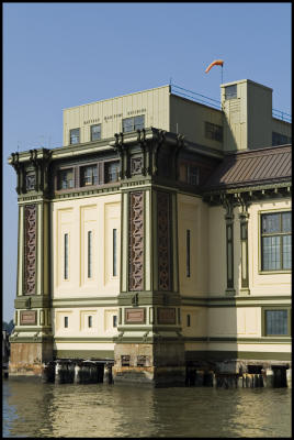 Battery Maritime Building Side View