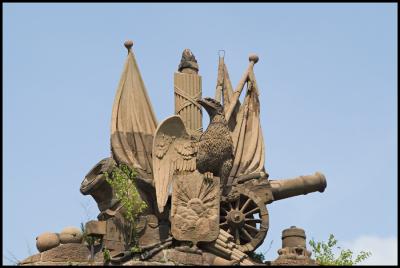 Eagle Sculpture Fort Jay