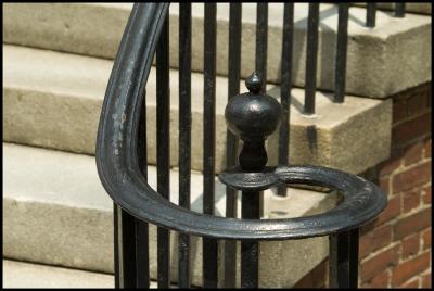 Iron Railing Detail