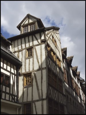Half Timber Houses Rouen