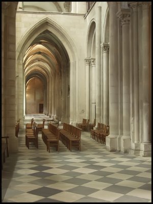 Lisieux Cathedral Interior #4
