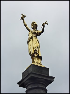Villedieu-les-Poles Town Statue