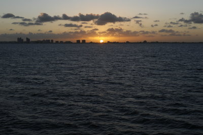 Sunset Over Miami