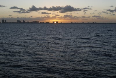 Miami, it was a huge sunset