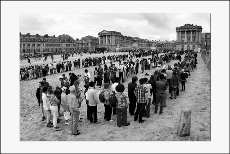 VersaillesLa queue