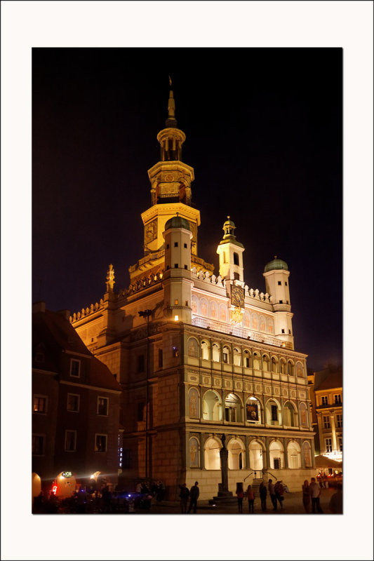 Poznań by night