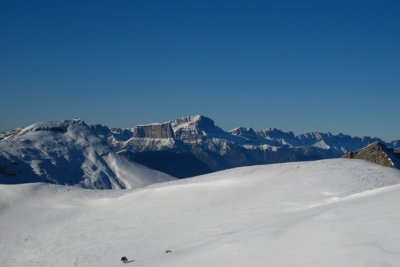 1er janvier 2008 : encore le Mont Aiguille...