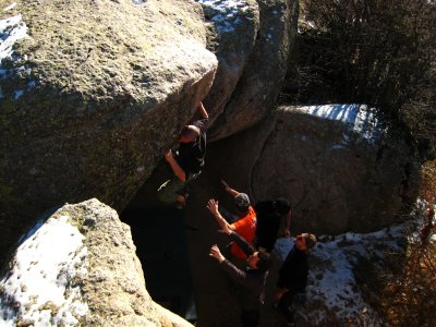 Targasonne (Pyrnes O.) - Pleasure Dome (6B+) au secteur Dieux Paens