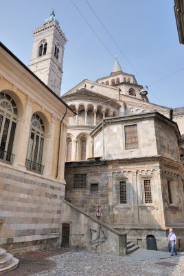 Lombardy. Bergamo. Basilica of Santa Maria Maggiore. Exterior