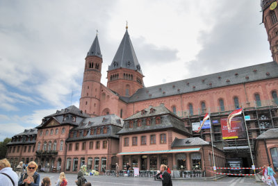 Mainz St Martin's Cathedral. Exterior