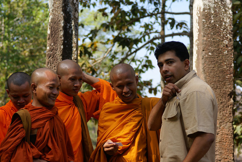 Siddharth give his Business Card