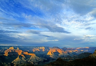 Grand Canyon sky from Yavapai Point, Grand Canyon National Park, AZ