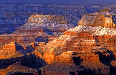 Clearing storm, Grand Canyon National Park, AZ