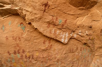 Anasazi pictographs,  AZ