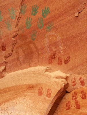 Navajo pictographs, AZ