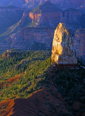 Hayden Peak, Point Imperial, North Rim, Grand Canyon National Park, AZ