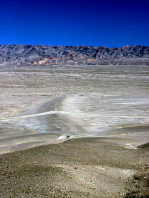 Pleistocene beach ridge in Death Valley, CA